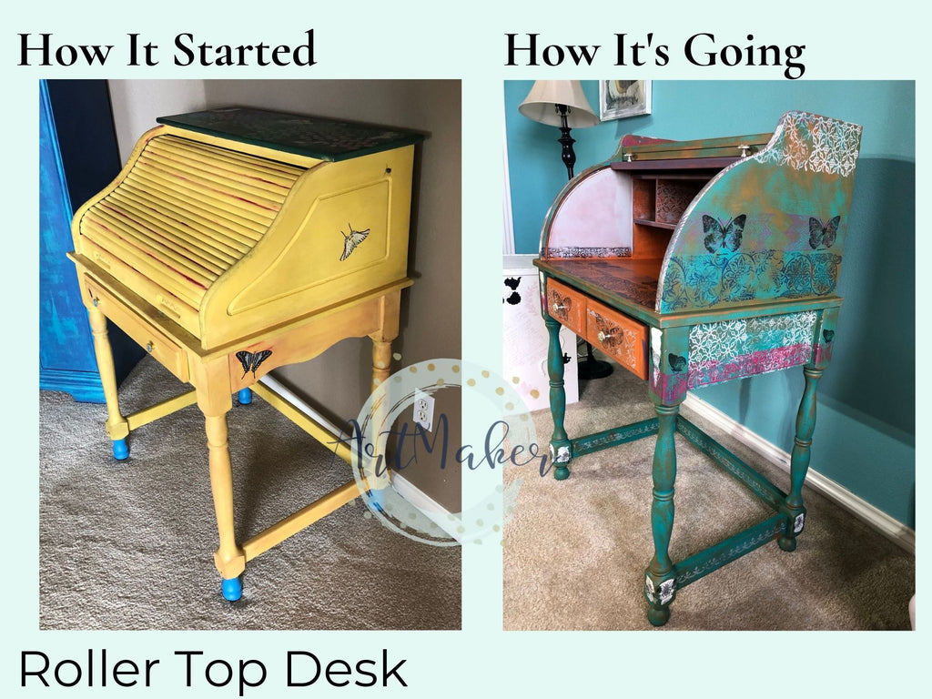 How it Started: Scroll Top Desk