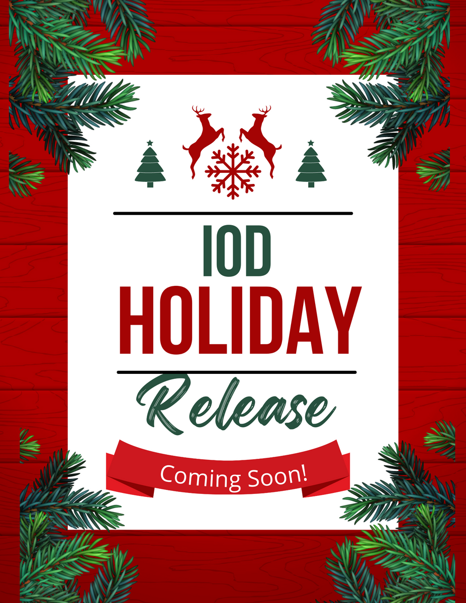 2025 IOD Holiday Release AccidentalArtMaker Accidental ArtMaker