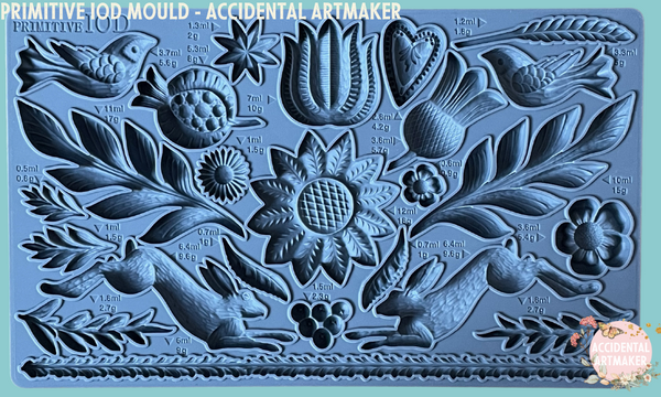 IOD Primitive Decor Mould by Iron Orchid Designs