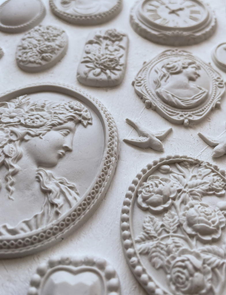 Cameos IOD Moulds - Iron Orchid Design - Accidental ArtMaker