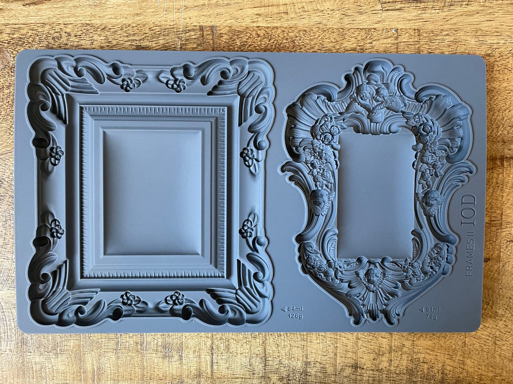 Frames 2 6X10 IOD Moulds - Iron Orchid Designs - Accidental ArtMaker