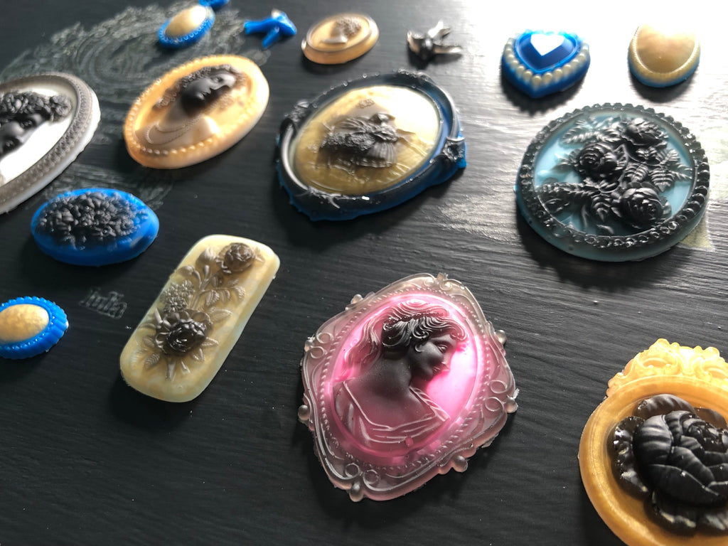 Cameos IOD Moulds - Iron Orchid Design - Accidental ArtMaker