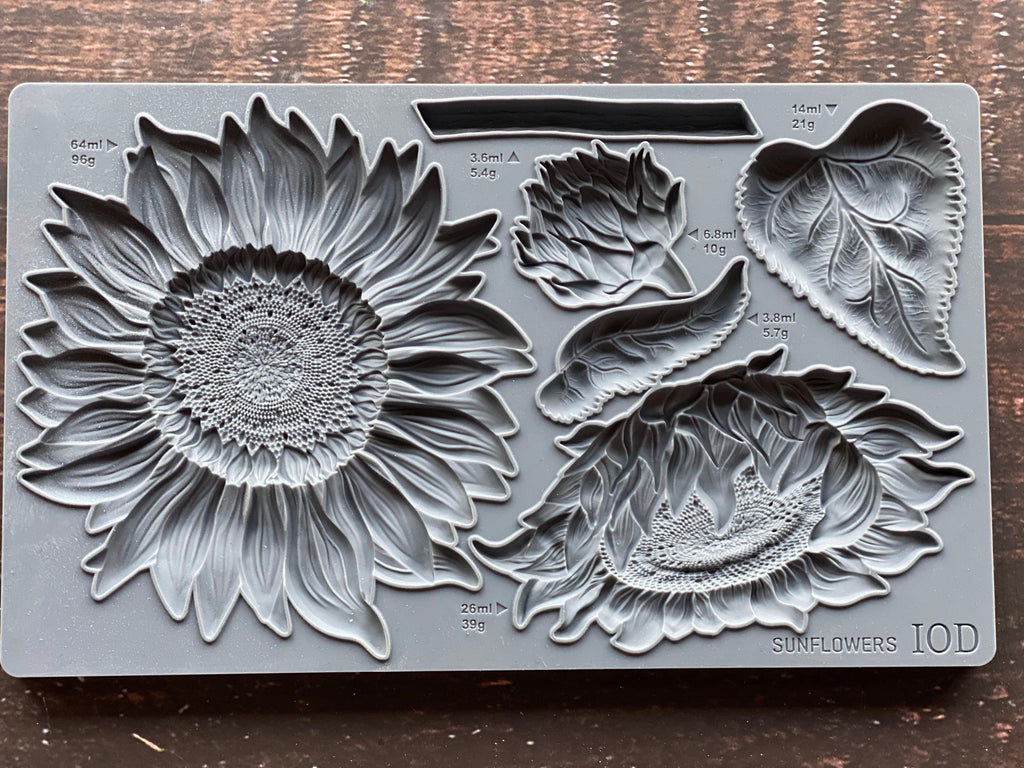 Ginger and Spice IOD Decor Mould - Sonnet's Garden Blooms -  Creator  - DIY for Home Decor