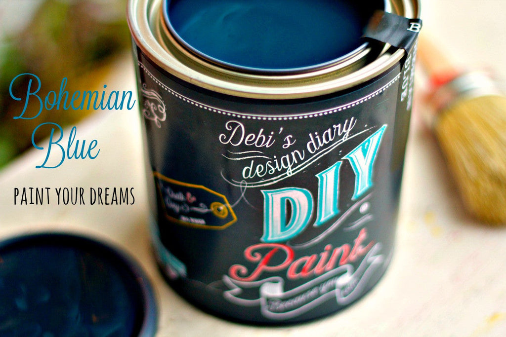 Bohemian Blue DIY Paint | AccidentalArtMaker