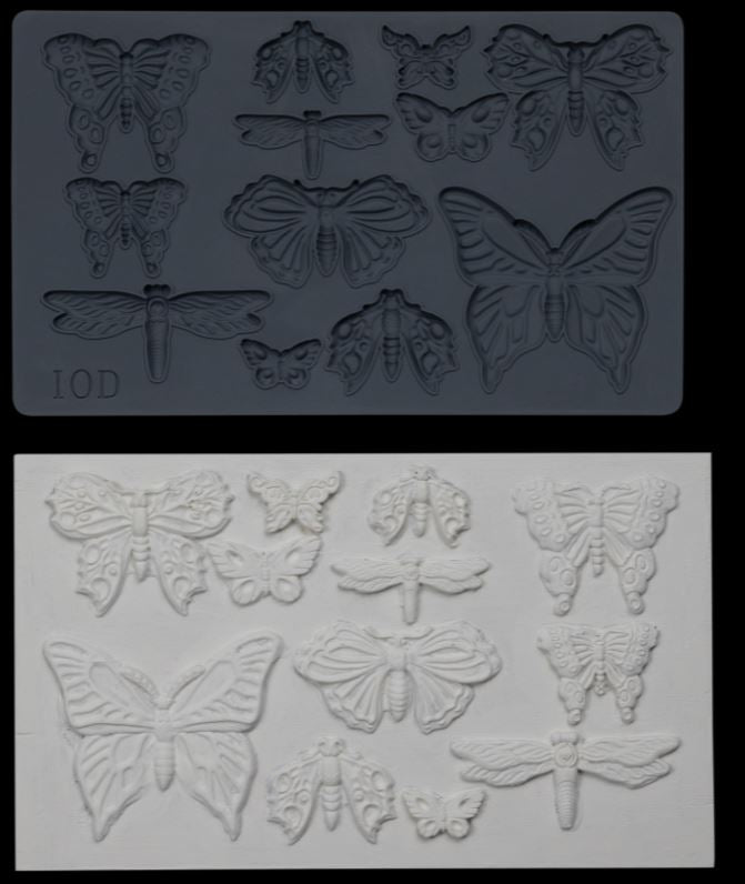 Monarch 6×10 Decor Moulds - Iron Orchid Designs - Accidental ArtMaker