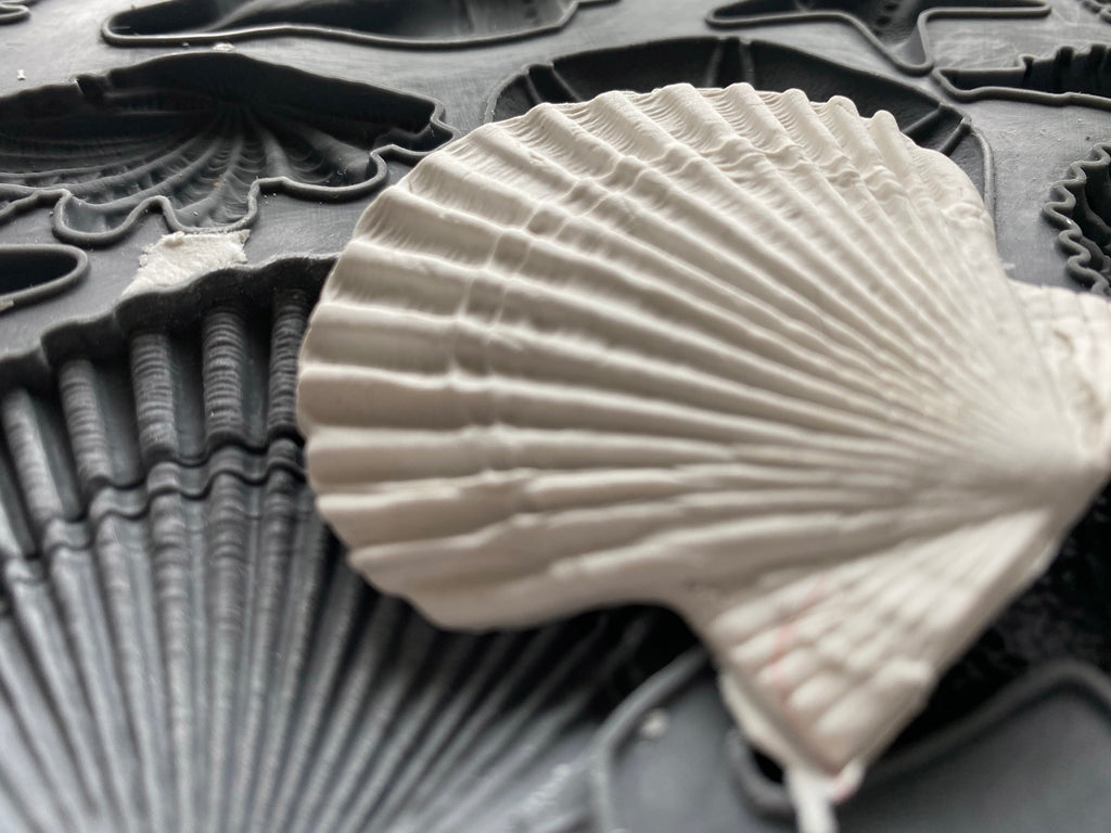 Sea Shells Décor Moulds - Iron Orchid Design - Accidental ArtMaker