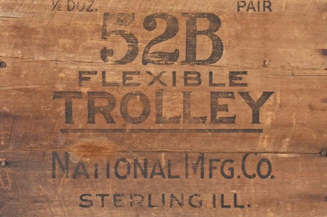 Wood Crate “Trolley”